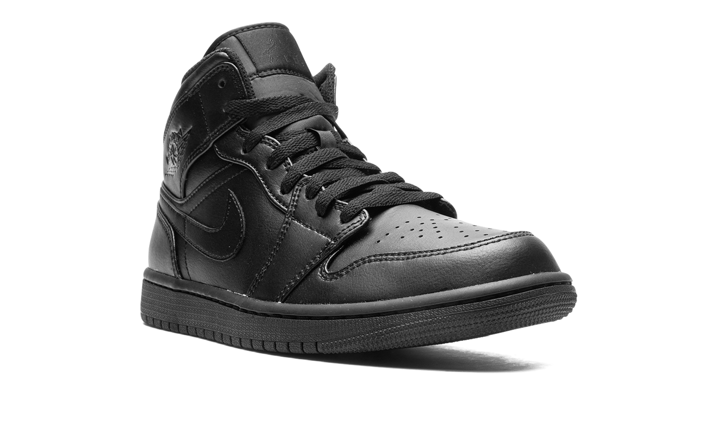 Air Jordan 1 Mid "Triple Black"