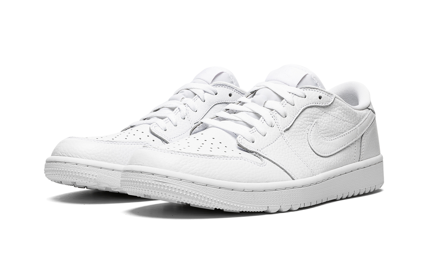 Air Jordan 1 Low Golf "Triple White"