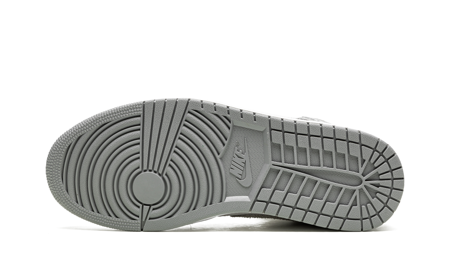 AIR JORDAN 1 MID SE WMNS "Grey Fleece"