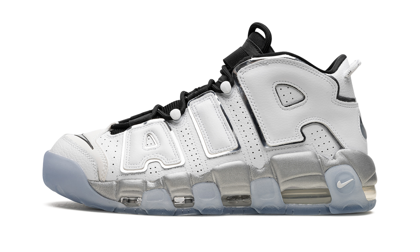 AIR MORE UPTEMPO WMNS "White Metallic"