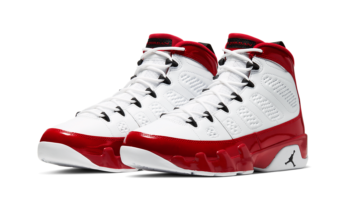 Air Jordan 9 "White/Red/Black"