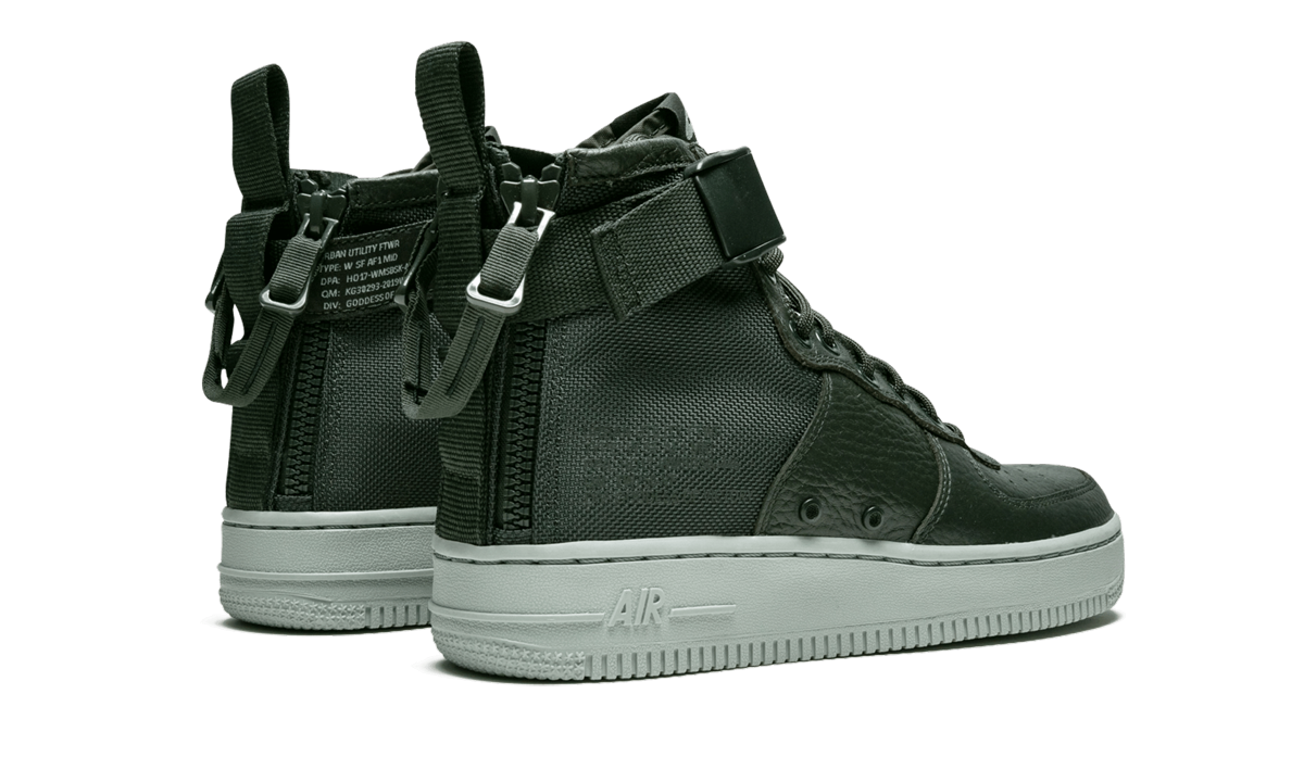 SF AF1 MID WMNS "Outdoor Green"
