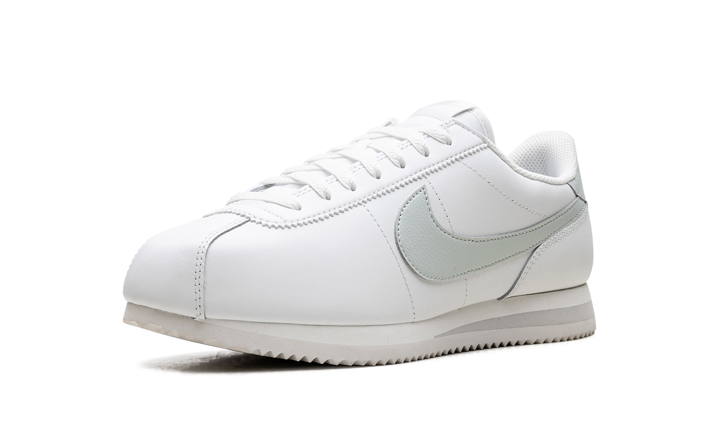 Cortez Leather WMNS "Summit White Light Silver"