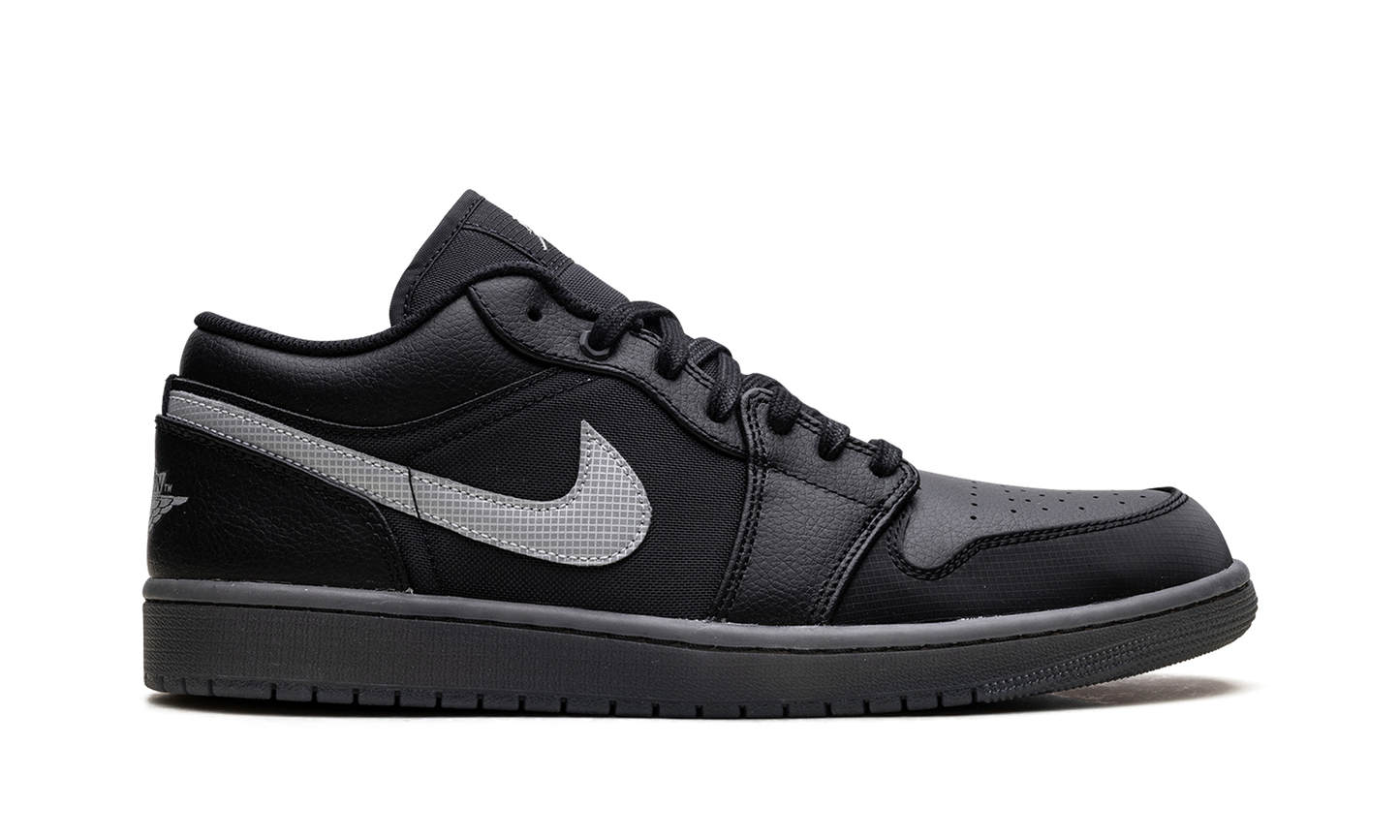 Jordan 1 Low "Black White Dark Smoke Grey"