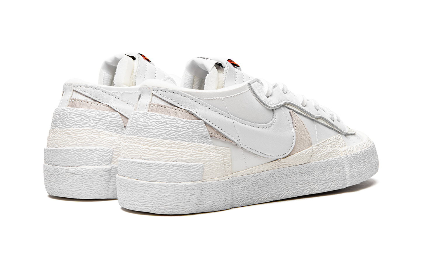 Blazer Low "Sacai - White Patent Leather"
