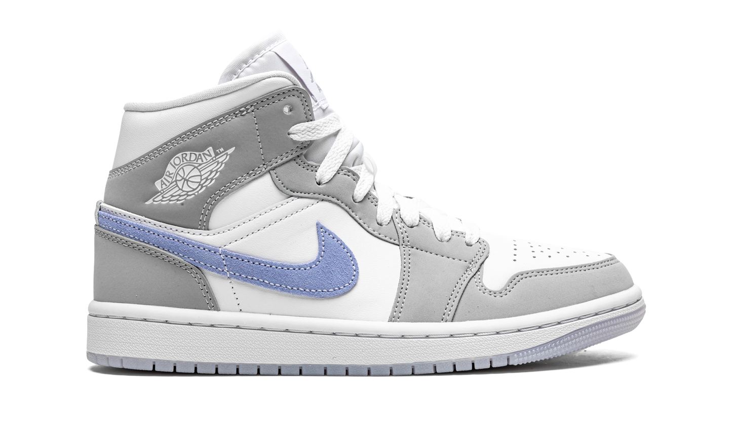 AIR JORDAN 1 MID WMNS "Grey Blue"