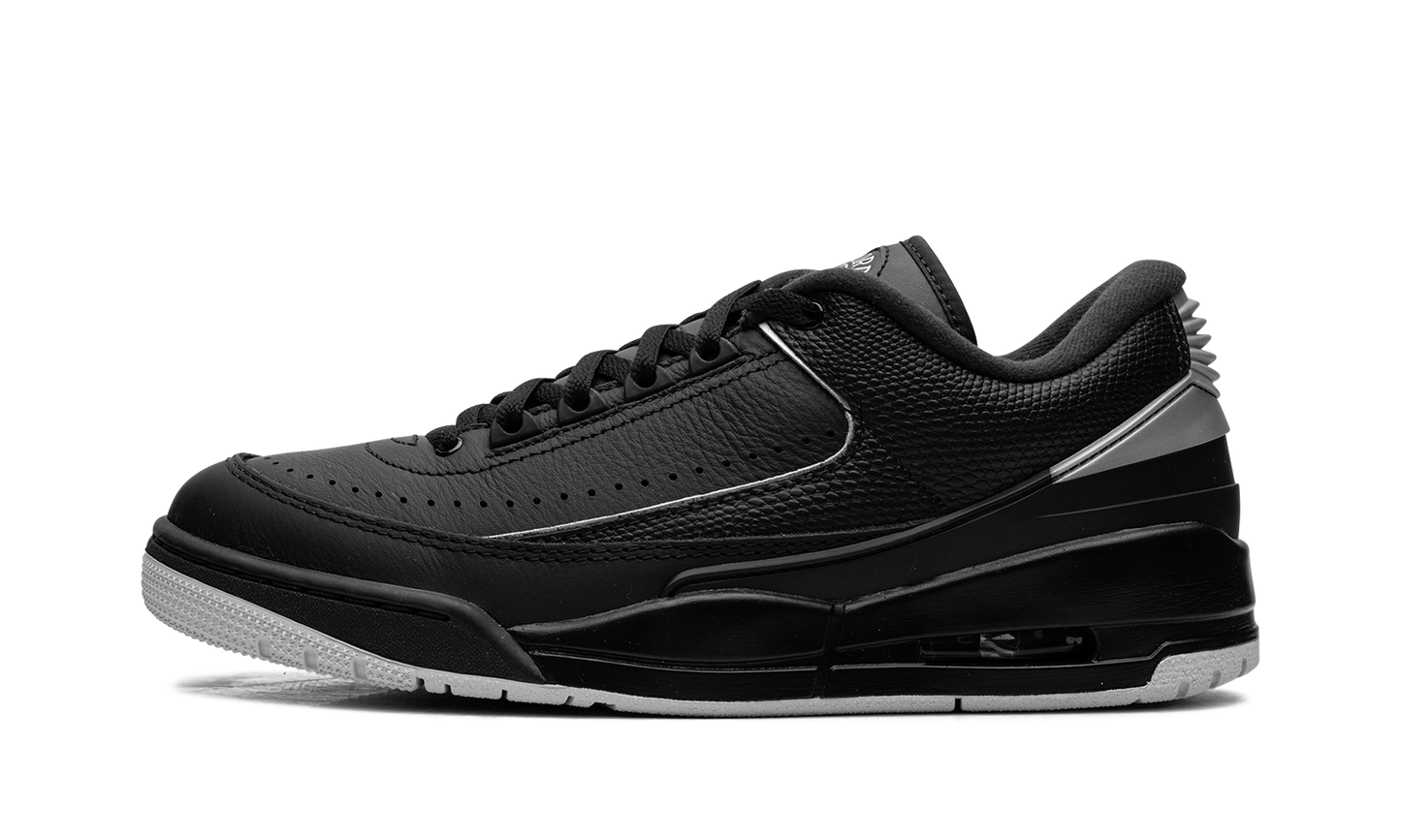 Jordan 2/3 "Black Metallic Silver"