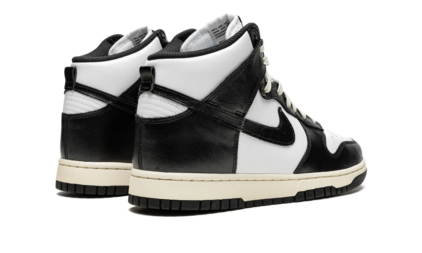 DUNK HIGH MNS WMNS "Vintage Black"
