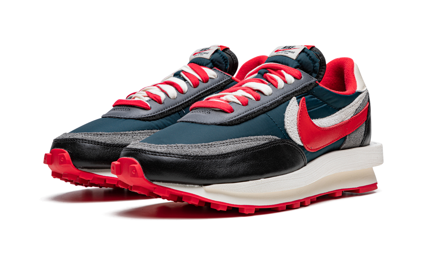 LDWaffle "Undercover x Sacai - Midnight Spruce University Red"