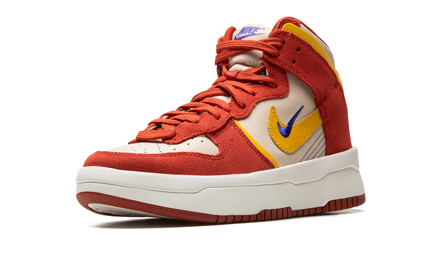 DUNK HIGH UP MNS WMNS "Dark Orange University Gold"