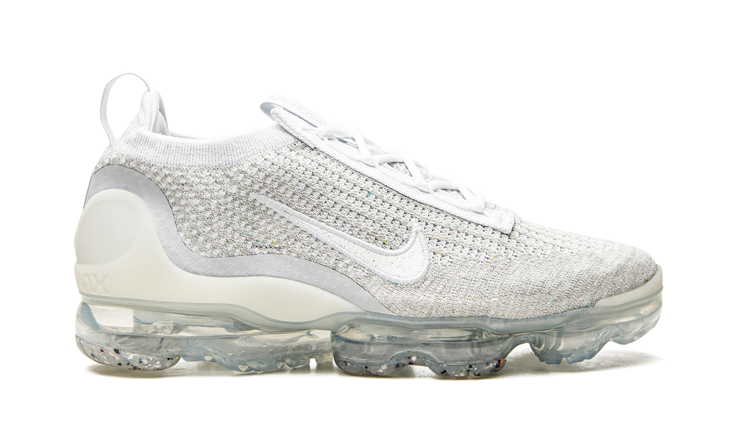 AIR VAPORMAX 2021 FLYKNIT MNS WMNS "White Pure Platinum"
