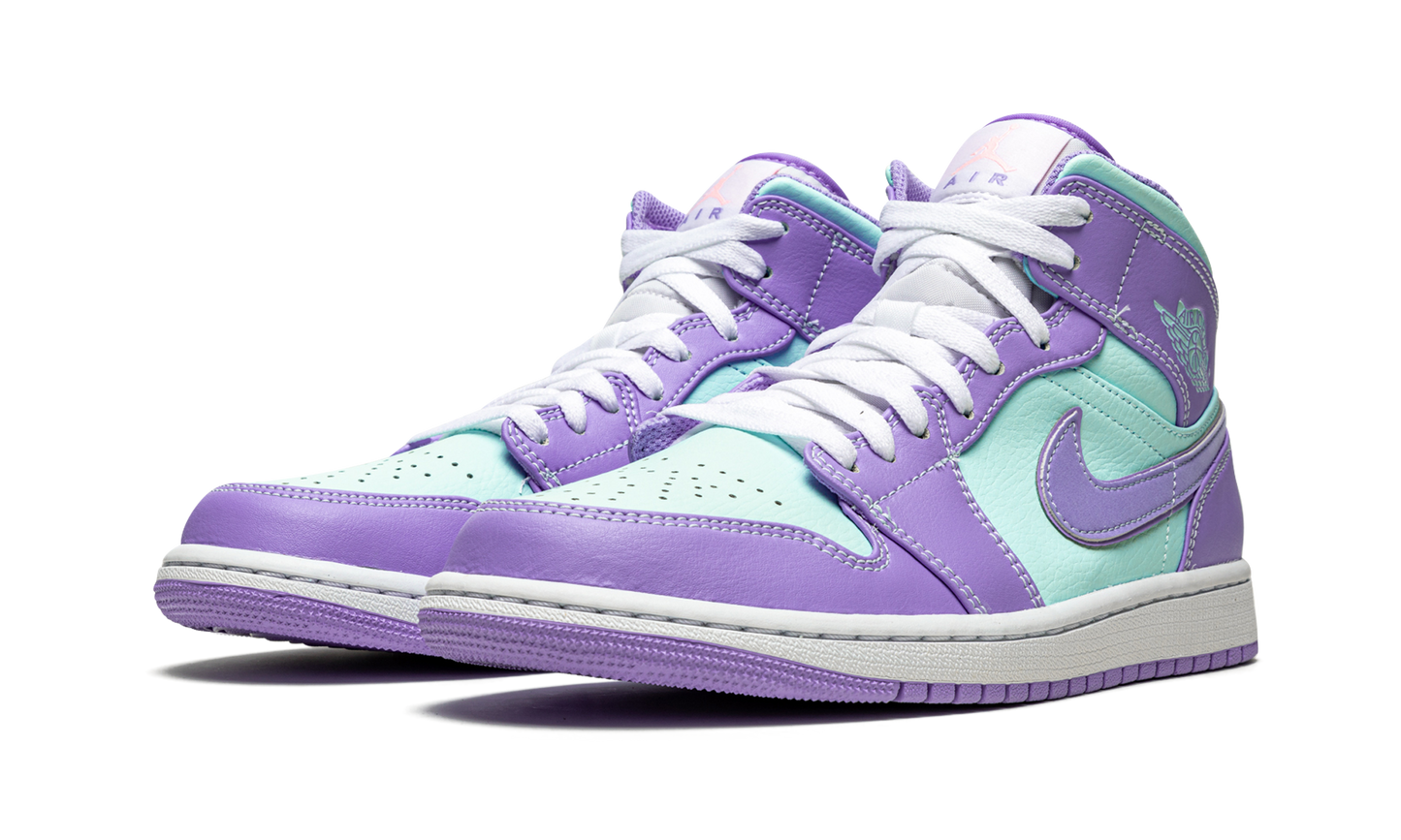 Air Jordan 1 Mid "Purple Pulse / Glacier Blue"