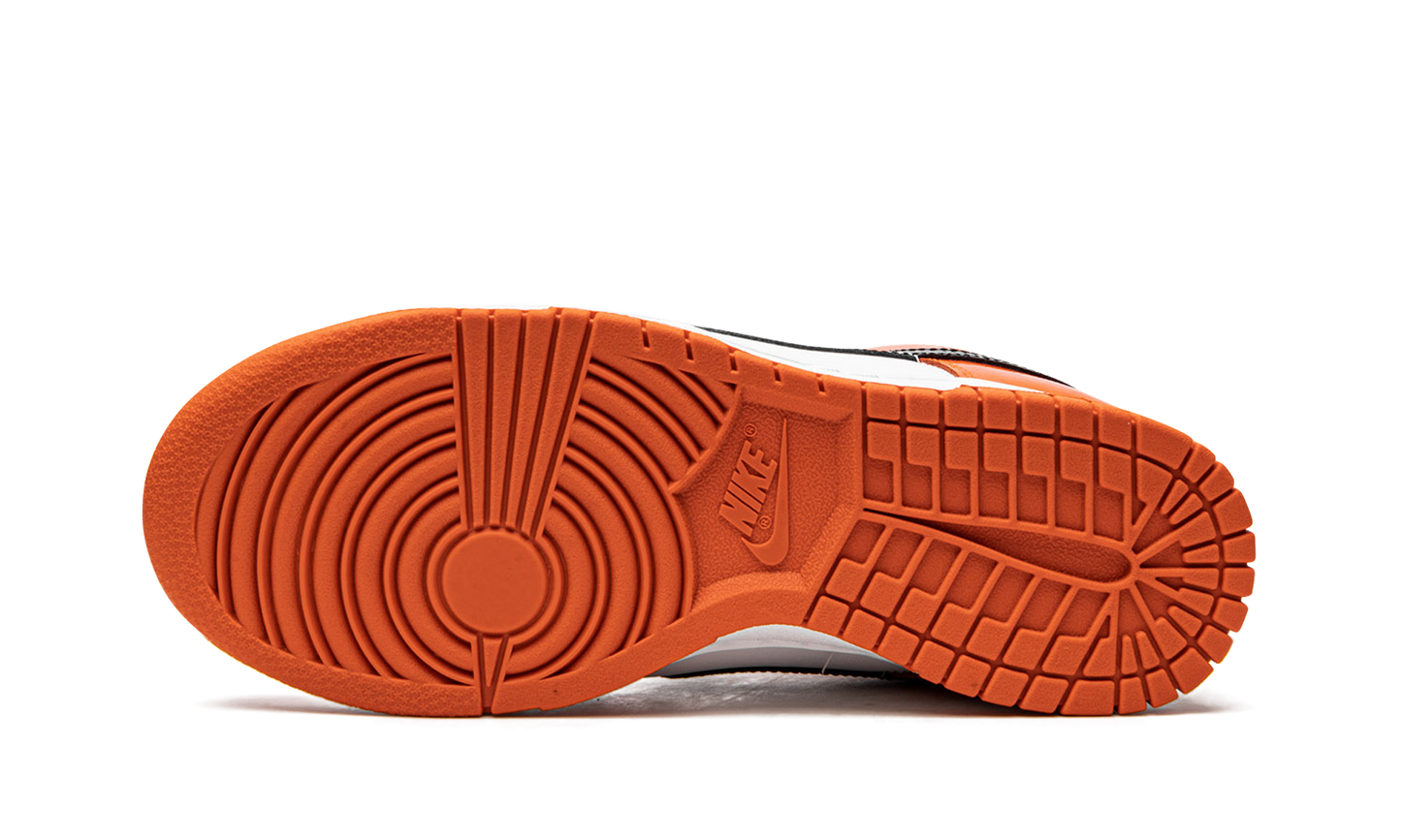 DUNK LO MNS WMNS "Orange / Black Patent Leather"