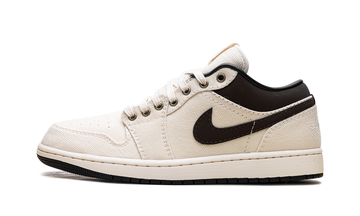 Air Jordan 1 Low Premium "Pale Ivory Baroque Brown"