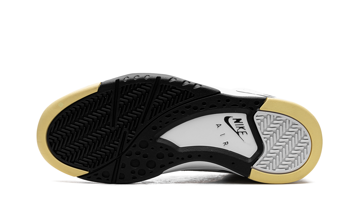 Air Flight Lite Mid "White Lemon Black White"