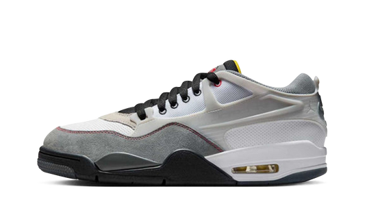 Jordan 4 RM Premium "White Black Smoke Grey Fire Red"