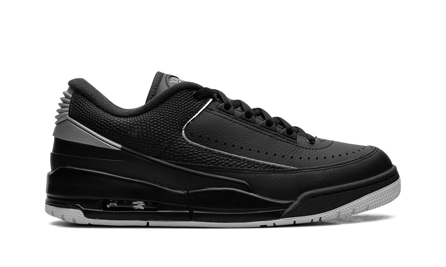 Jordan 2/3 "Black Metallic Silver"