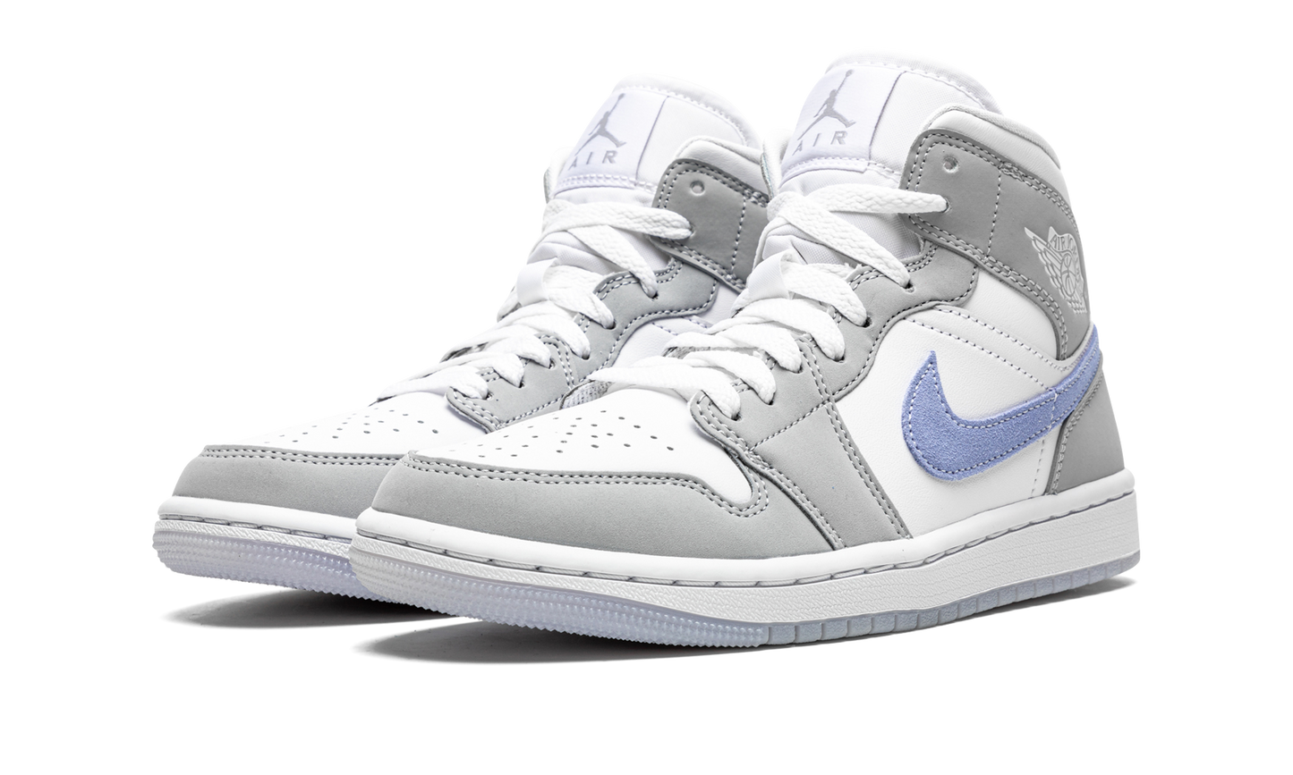 AIR JORDAN 1 MID WMNS "Grey Blue"