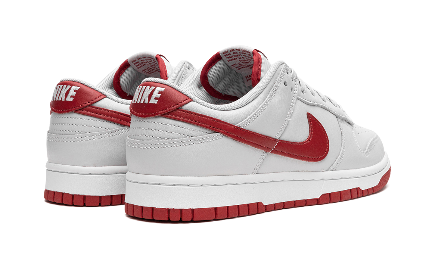 Dunk Low "Vast Grey / Varsity Red"