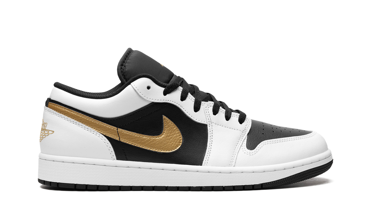 Air Jordan 1 Low "Gold Swoosh"
