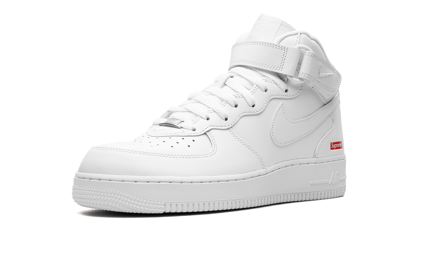 Air Force 1 Mid "Supreme - Mini Box Logo White"