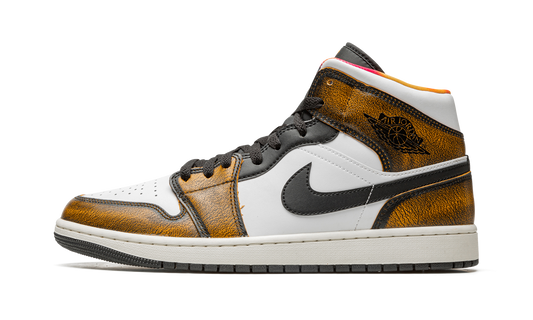 Air Jordan 1 Mid SE "Orange Wear Away"