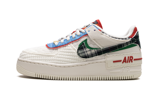 NIKE AIR FORCE 1 SHADO WMNS "Multi-Material"