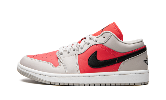 AIR JORDAN 1 LO WMNS "Light Iron Ore / Siren Red"