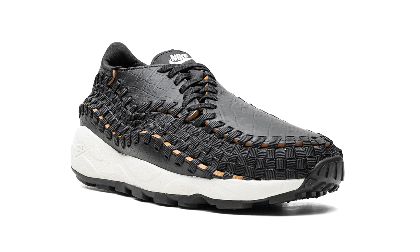 Air Footscape Woven Premium "Black Croc"