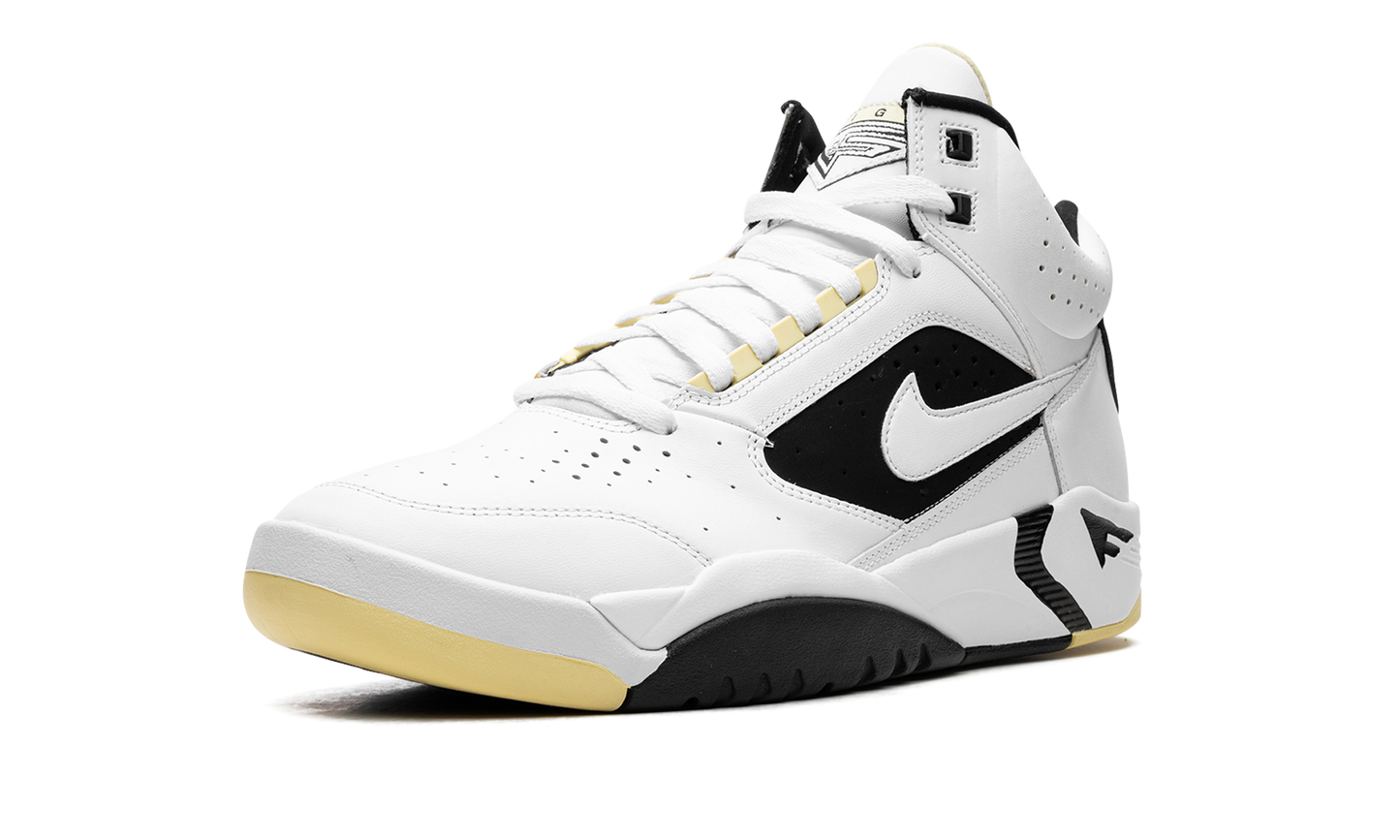 Air Flight Lite Mid "White Lemon Black White"