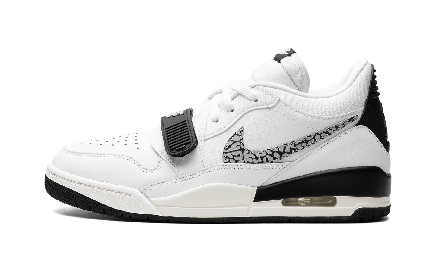 Air Jordan Legacy 312 Low "White Black Elephant Swoosh"