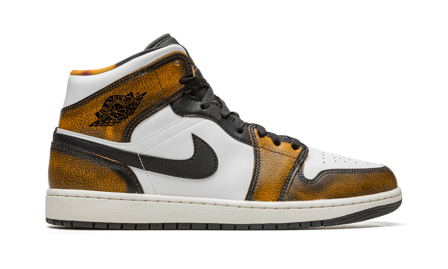 Air Jordan 1 Mid SE "Orange Wear Away"