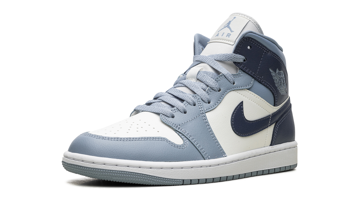 AIR JORDAN 1 MID WMNS "Two-Tone Blue"
