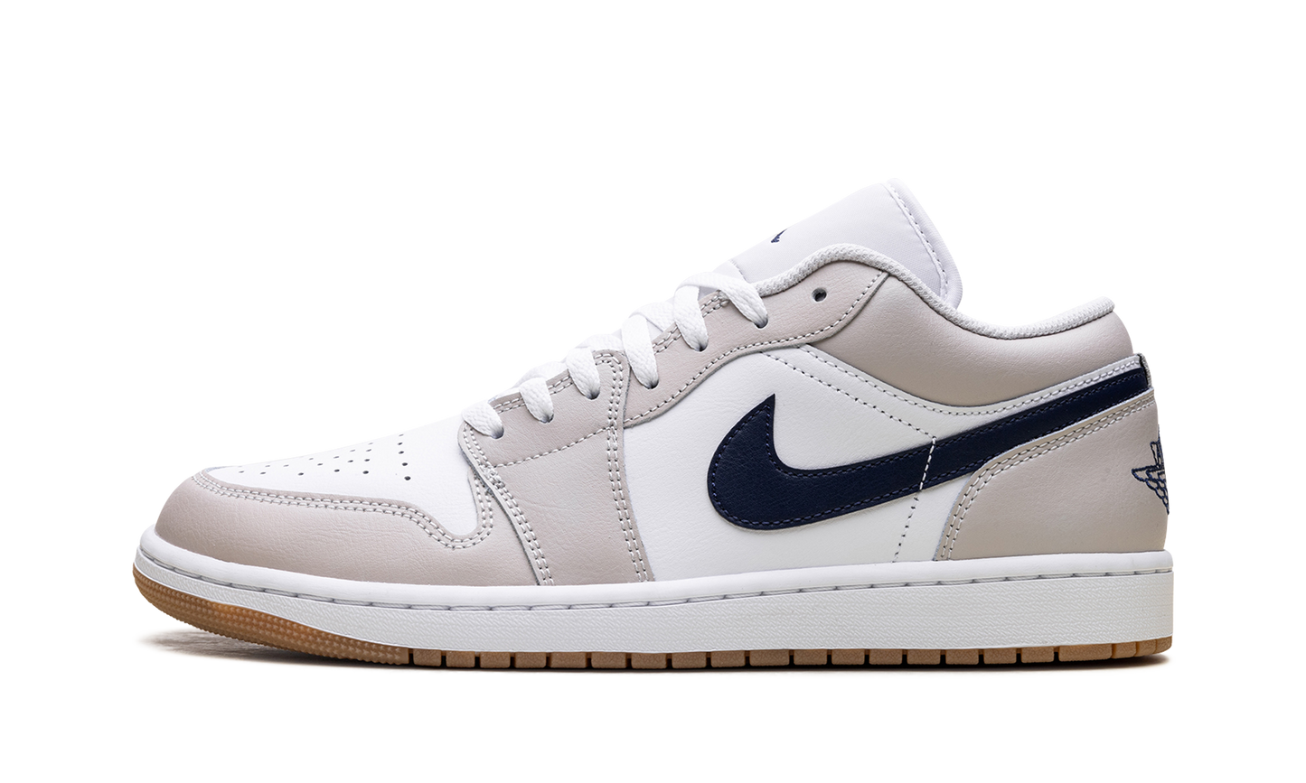 Jordan 1 Low "Midnight Navy Neutral Grey"