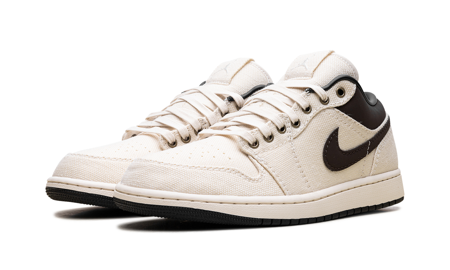 Air Jordan 1 Low Premium "Pale Ivory Baroque Brown"