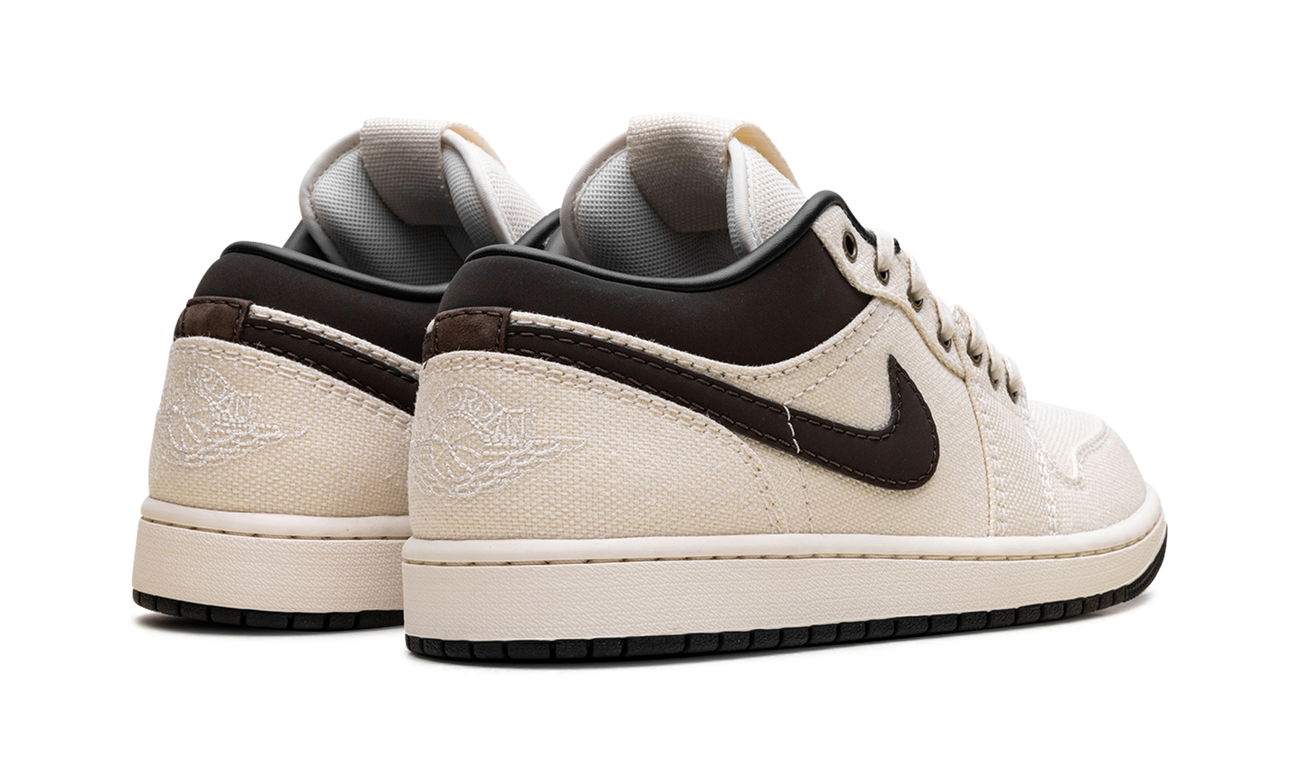 Air Jordan 1 Low Premium "Pale Ivory Baroque Brown"