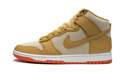 Dunk High "Gold Canvas"