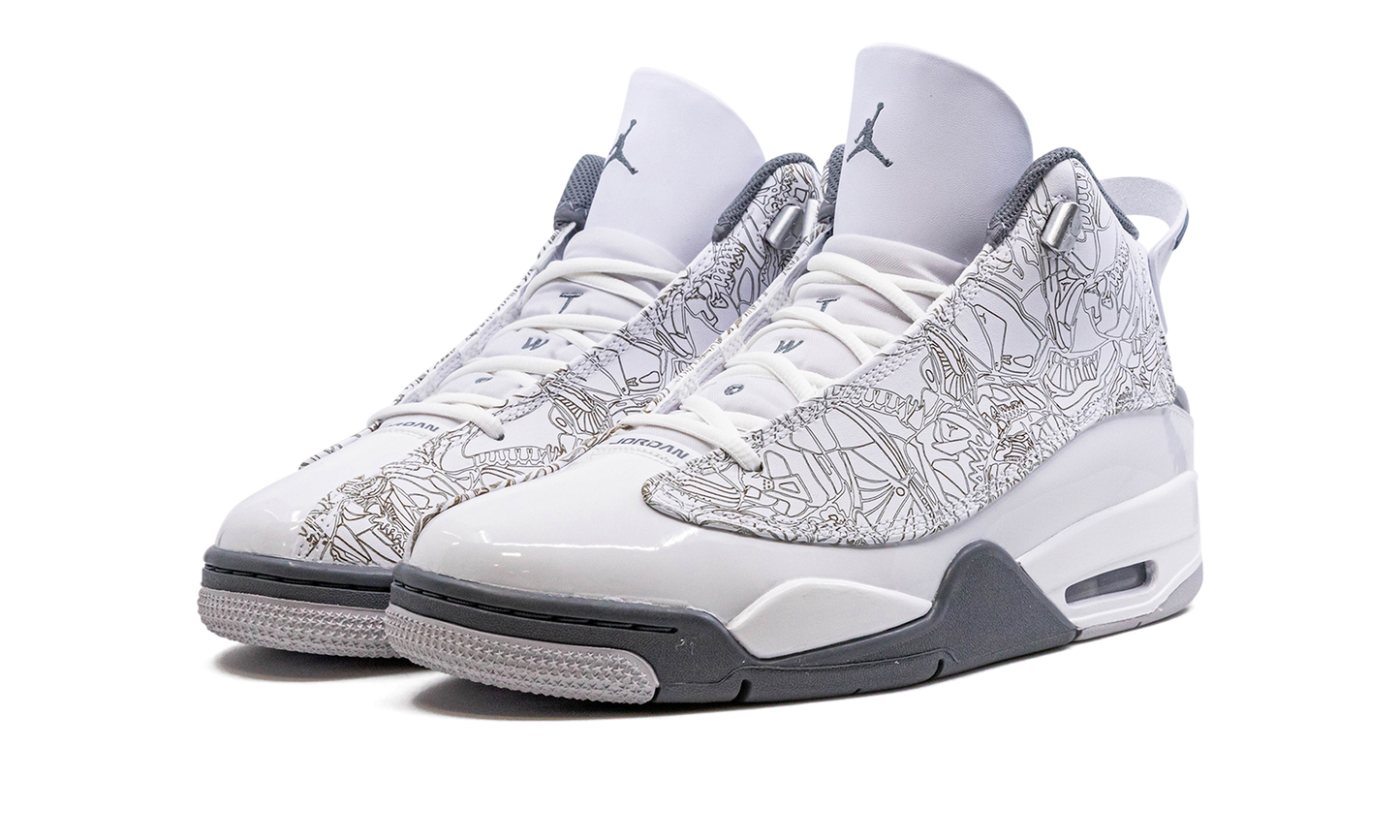 AIR JORDAN DUB ZERO "White / Cool Grey"