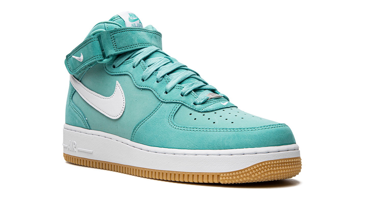 Air Force 1 Mid "Washed Teal"