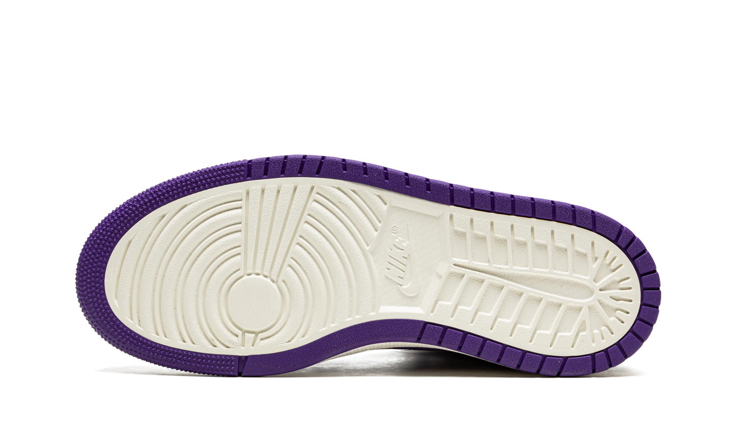 AIR JORDAN 1 HIGH ZOOM CMFT WMNS "Purple Patent"