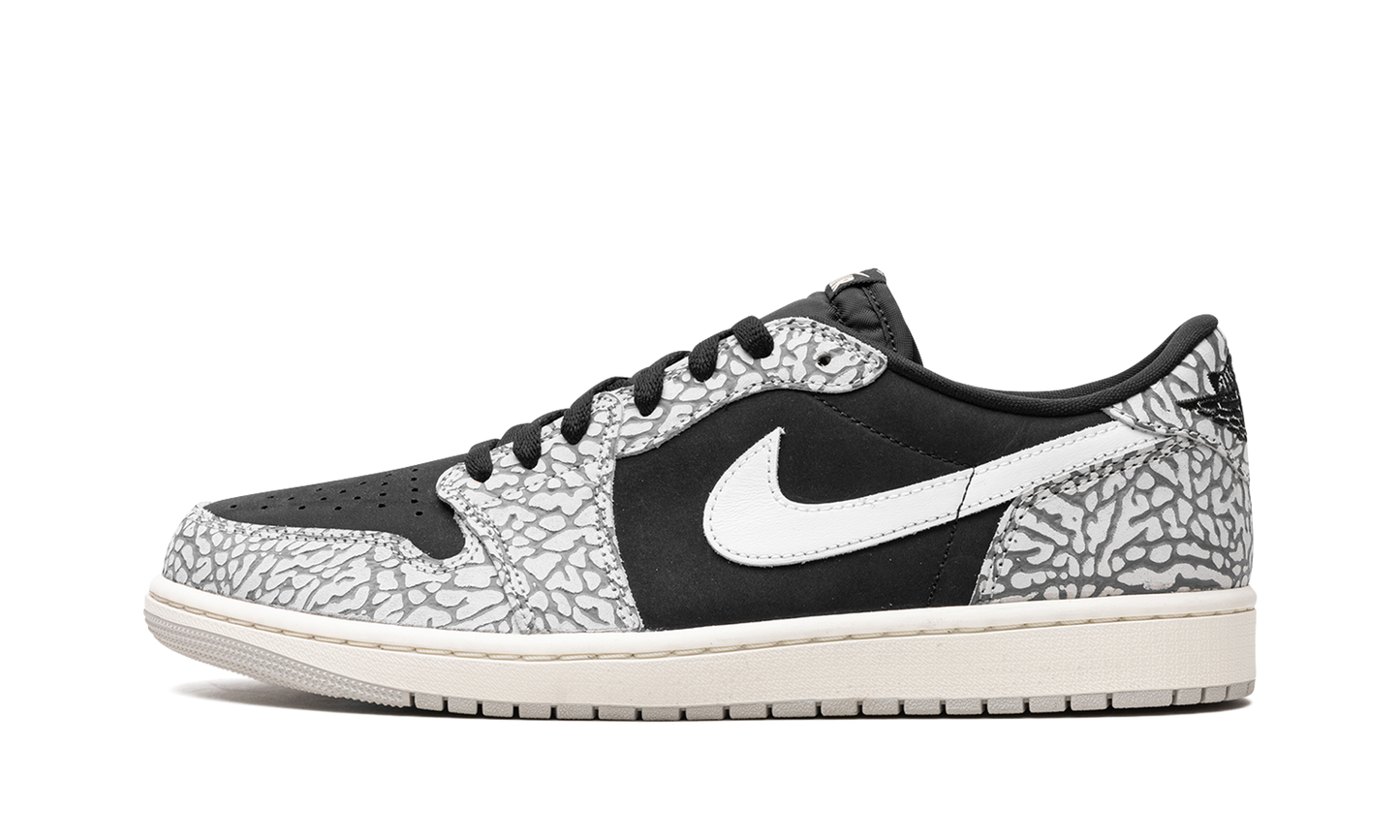 Air Jordan 1 Low "Black Elephant"