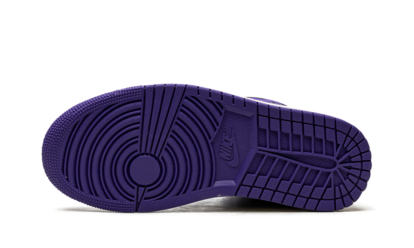 JORDAN 1 MID WMNS "Black/Purple"