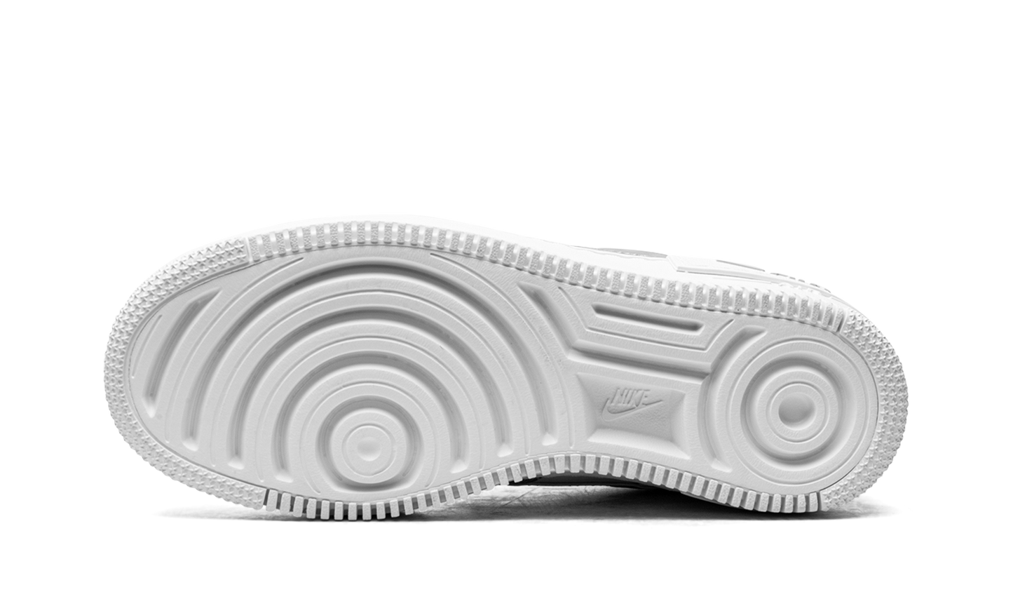 AF1 SHADO MNS WMNS "White Metallic Silver"