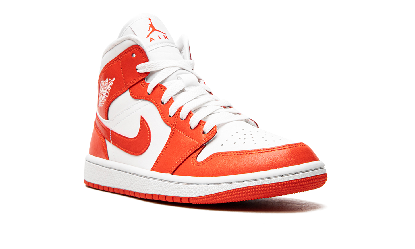 AIR JORDAN 1 MID WMNS "Habanero Red"