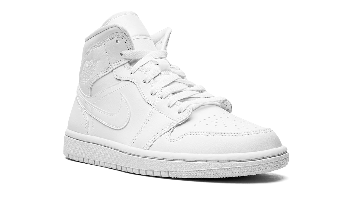 AIR JORDAN 1 MID WMNS "Triple White 2022"