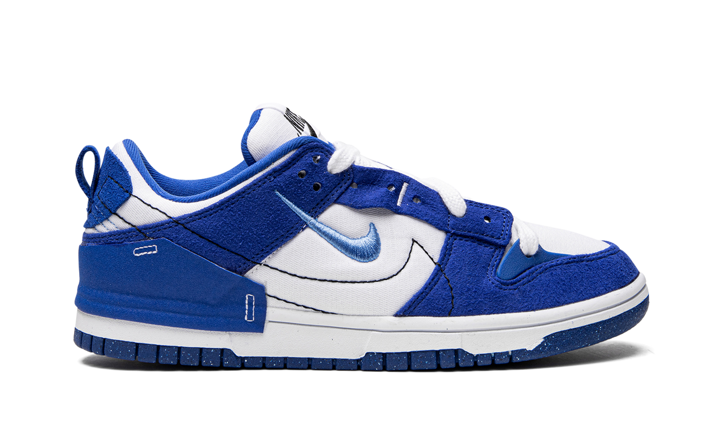 DUNK LO DISRUPT 2 MNS WMNS "White University Blue"