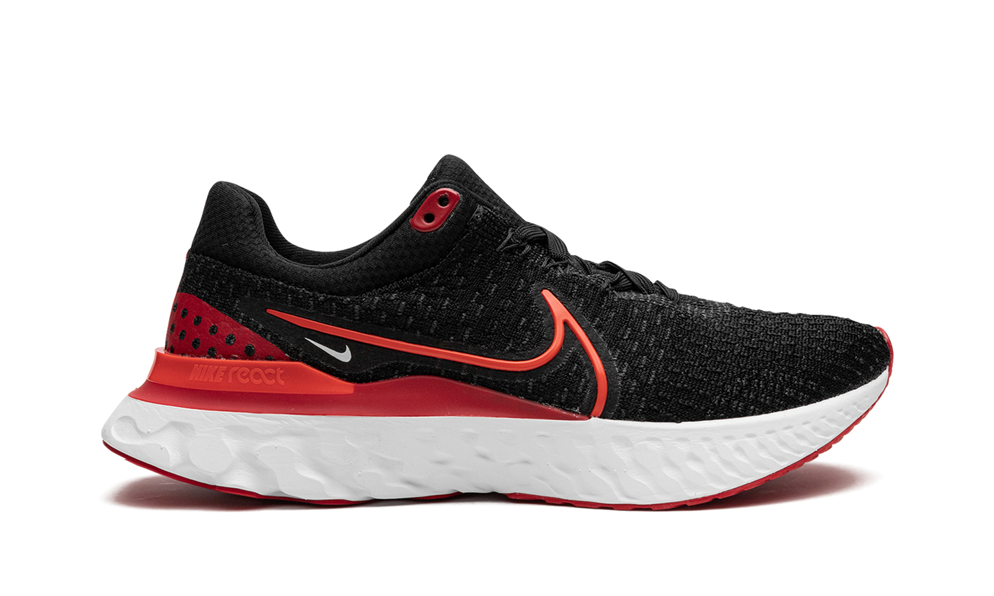 REACT INFINITY RUN FK 3 MNS WMNS "Blasck University Red"