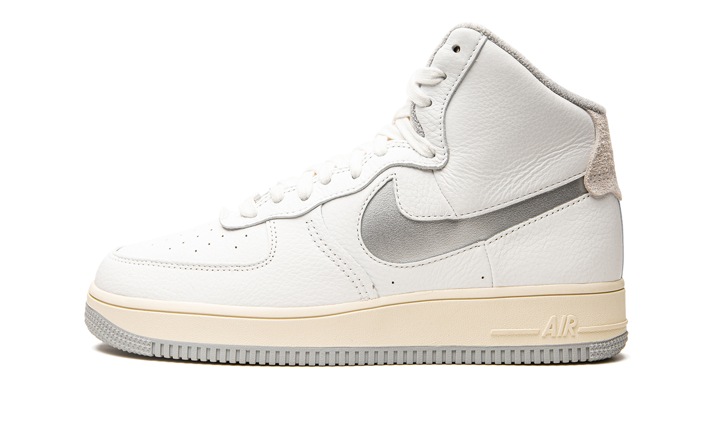 AIR FORCE 1 HIGH SCULPT MNS WMNS "White / Silver"