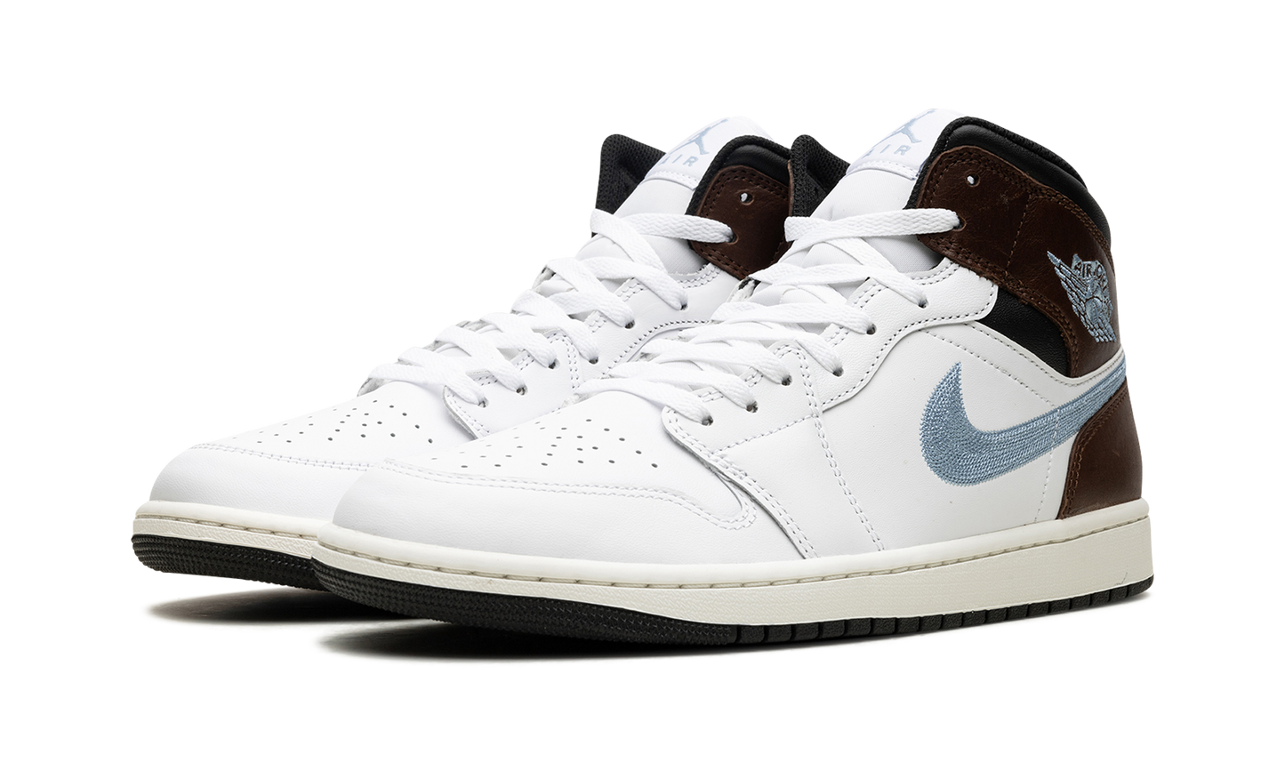 Jordan 1 Mid SE "Brown Blue Grey"
