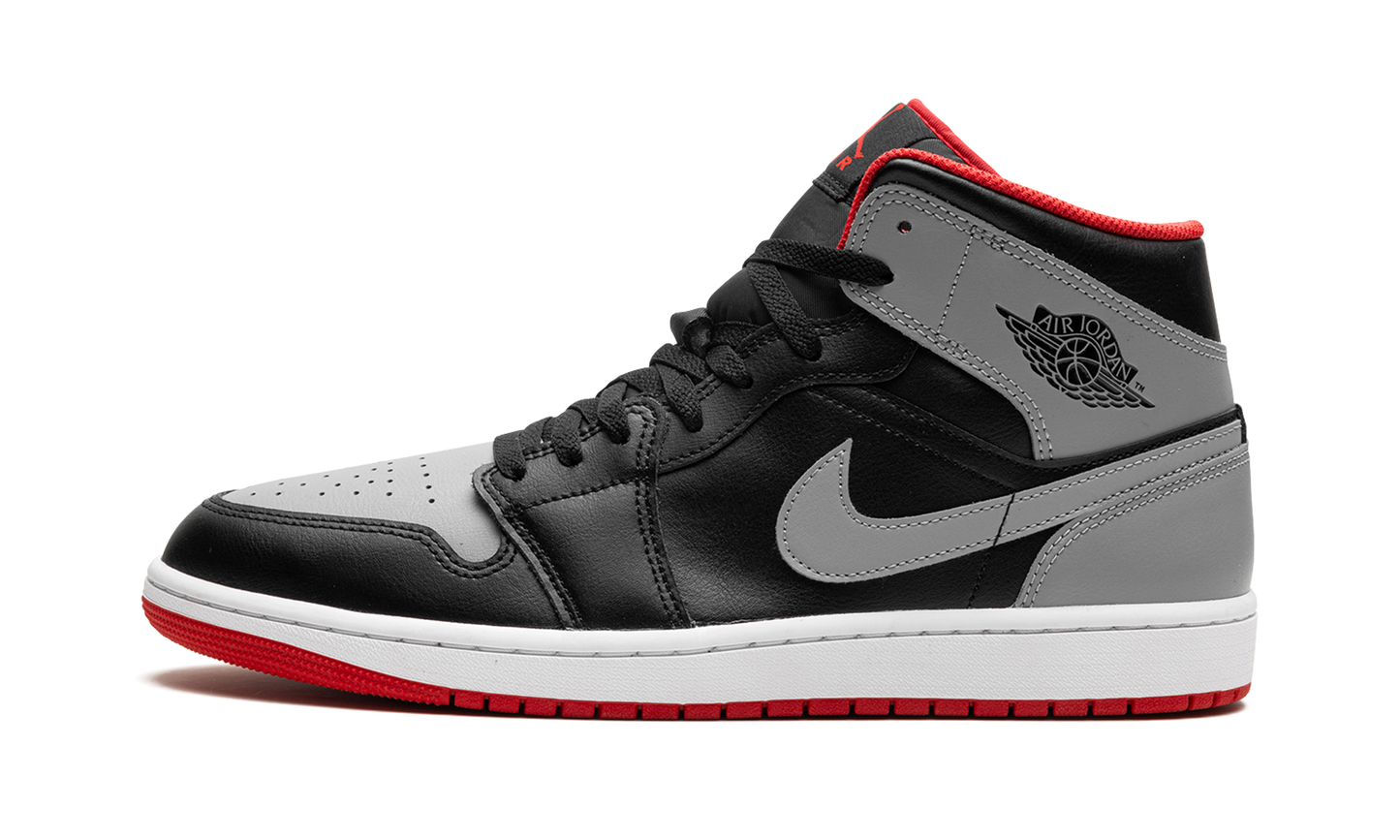 Jordan 1 Mid "Bred Shadow"